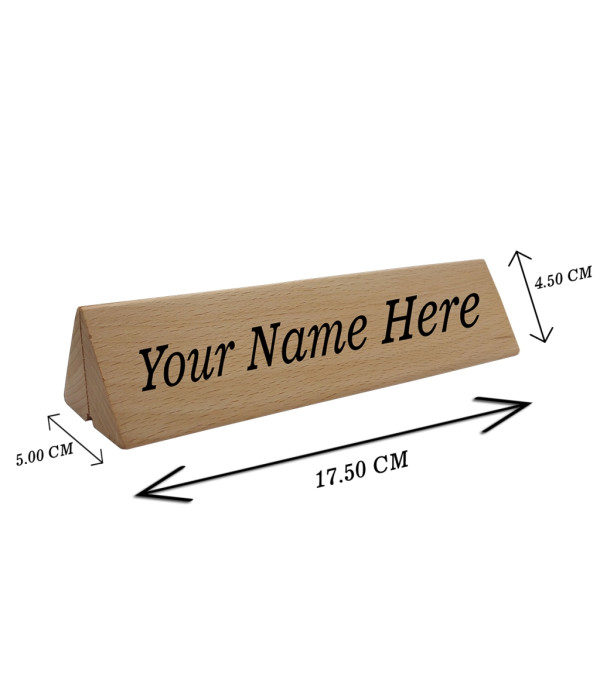 KlowAge Combo Customized Wooden Desk Name Plate with Pen & Pen Box for Gift, Office Table Accessories pen and Desk