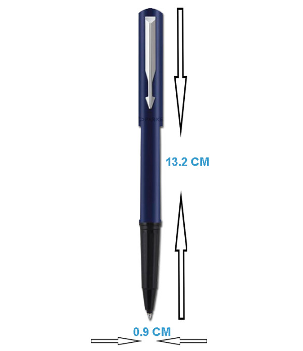 PARKER BETA NEO (Blue) ROLLER BALL PEN WITH STAINLESS STEEL & Gift Bag