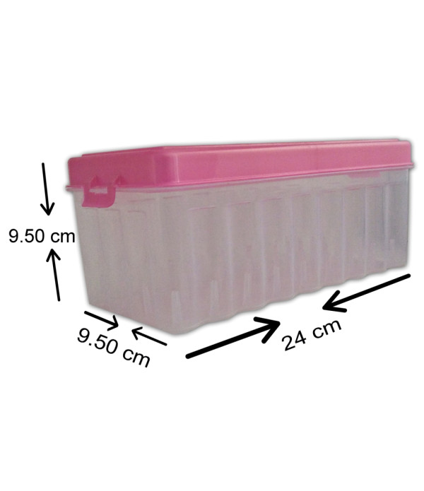 36 Layer Reels Storage Organizer Item for Tailoring Office Home Kitchen, Plastic Double Layer Portable Travel Sewing Kits Box for Needles Threads Scissor Pin