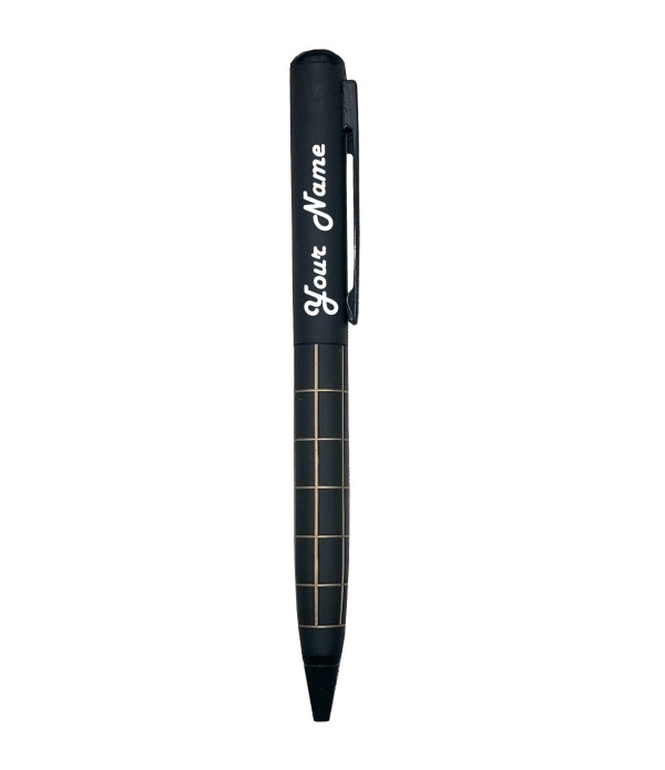 Cello Personalized Name on Pen Chequers Pro Pen with Gift Bag Customized For Men and Women | Teachers | Weddings | Corporate | Employee Gifting