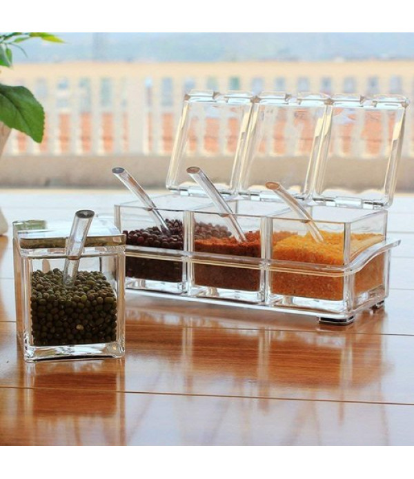 CRYSTAL SPICE RACK