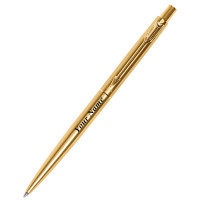 Parker Personalized CLASSIC GOLD BALL PEN WITH GOLD TRIM Name on Pen with Gift Bag Customized For Men and Women | Teachers | Weddings | Corporate | Employee Gifting