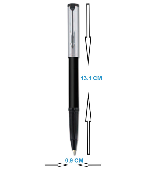 PARKER BETA PREMIUM BALL PEN WITH STAINLESS STEEL TRIM & Gift Bag