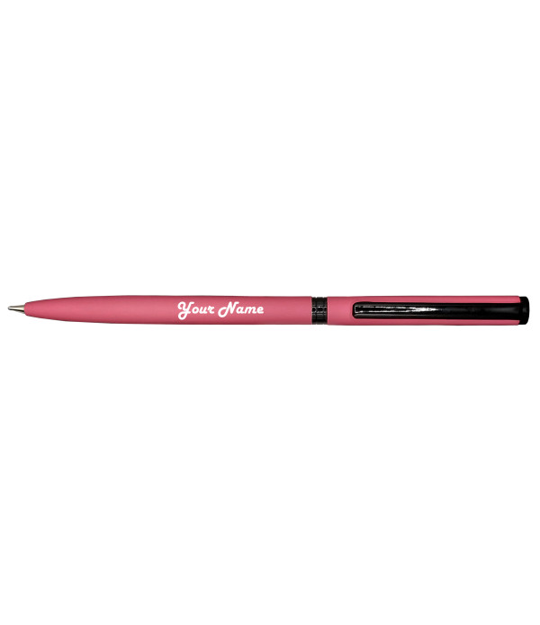 A Engraved Your Name on Pen Personalized Pen Saint Pinky Ball Pen with Gift Bag Customized For Men and Women | Lover | Weddings | Corporate | Employee Gifting | valentine day