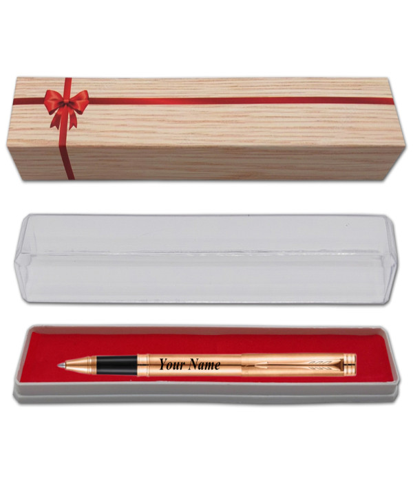 Parker Personalized FOLIO ANTIMICROBIAL ROLLER BALL PEN WITH Name on Pen with Gift Bag Customized For Men and Women | Teachers | Weddings | Corporate | Employee Gifting