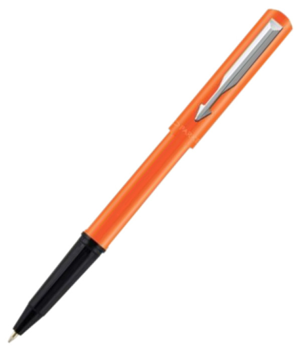 PARKER BETA NEO(Orange) BALL PEN WITH STAINLESS STEEL & Gift Bag