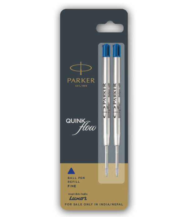 Parker Flow Ball Pen Combo Blue Refills