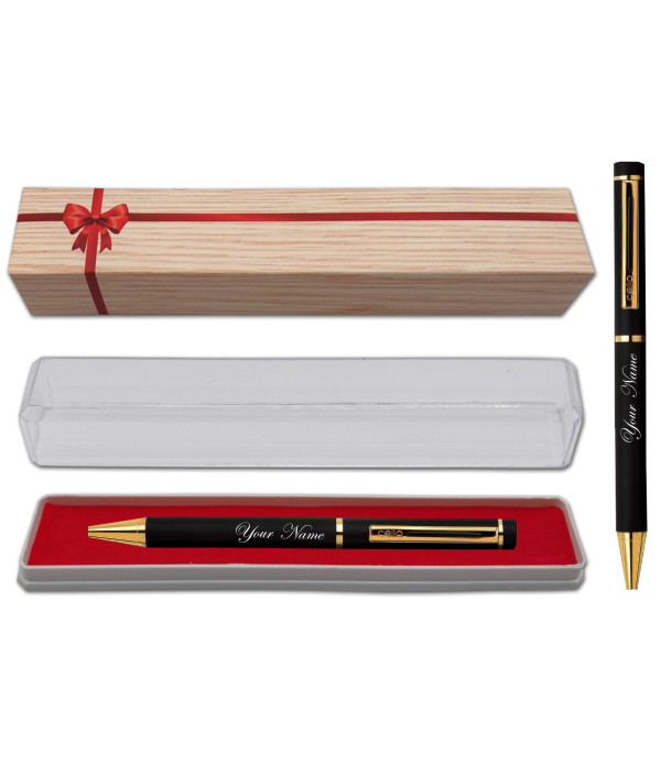 Cello Personalized Name on Pen Signature Origin Ball Pen with Gift Bag Customized For Men and Women | Teachers | Weddings | Corporate | Employee Gifting