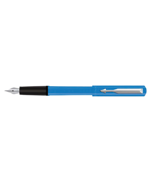 PARKER BETA NEO (Blue) FOUNTAIN PEN WITH STAINLESS STEEL & Gift Bag