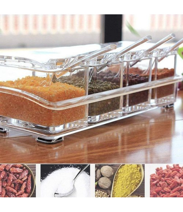 CRYSTAL SPICE RACK