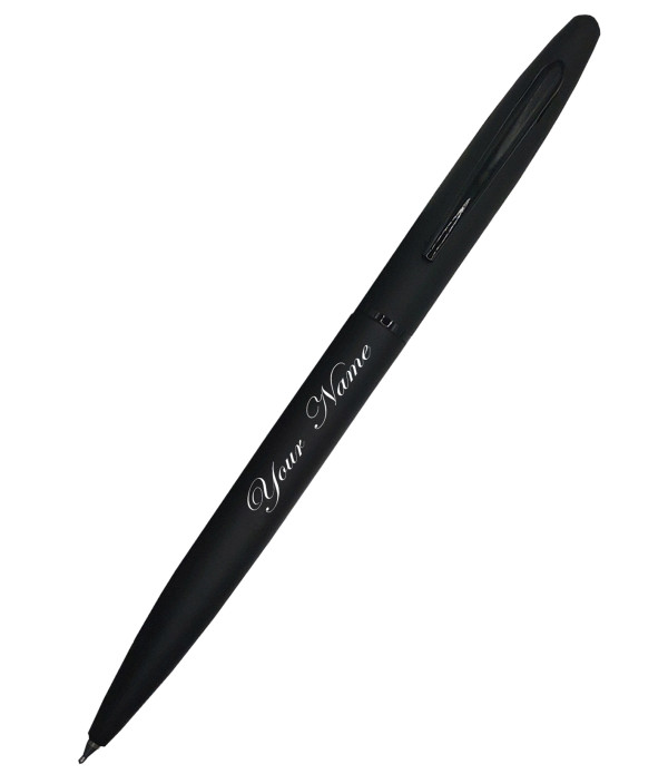 A KlowAge Personalised Saint Black Ball Pen With Name On Metal Box and Name on pen Engraved | Customised Pen | Personalized Pen