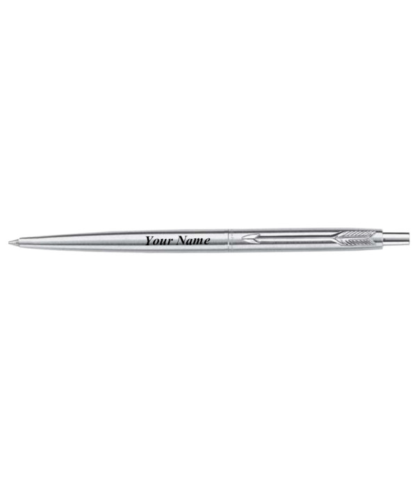 Parker Personalized Classic Stainless Steel CT Ball Pen Name on Pen with Gift Bag Customized For Men and Women | Teachers | Weddings | Corporate | Employee Gifting