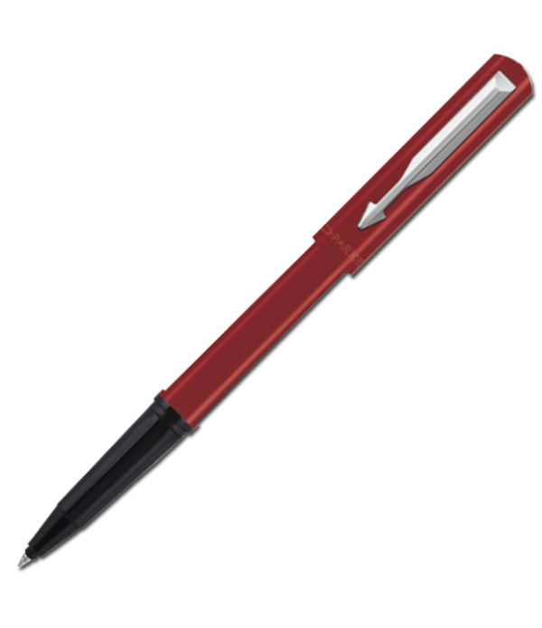 PARKER BETA NEO (Red) ROLLER BALL PEN WITH STAINLESS STEEL & Gift Bag