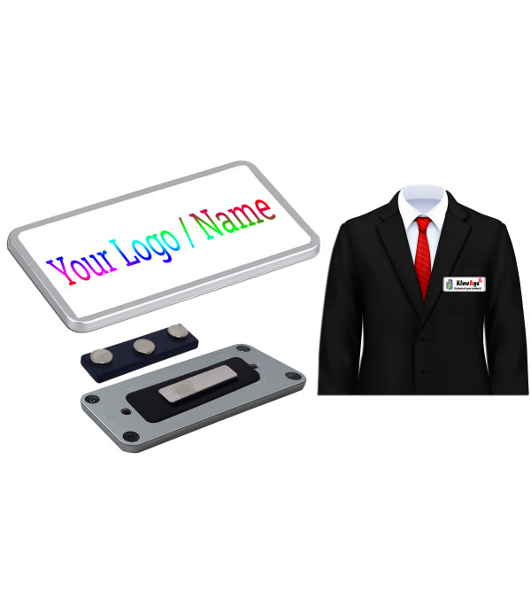 Company Logo / Name Colour Magnetic Tag ...