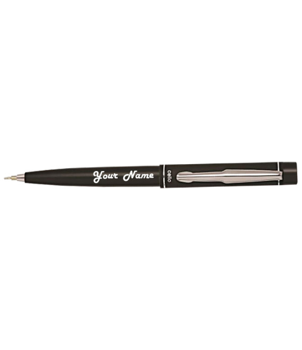 Cello Personalized Name on Pen Black Jack Ball Pen with Gift Bag Customized For Men and Women | Teachers | Weddings | Corporate | Employee Gifting