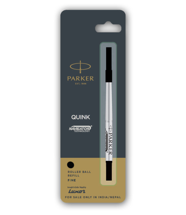 Parker Navigator Roller Ball Pen Blue and Black Refills