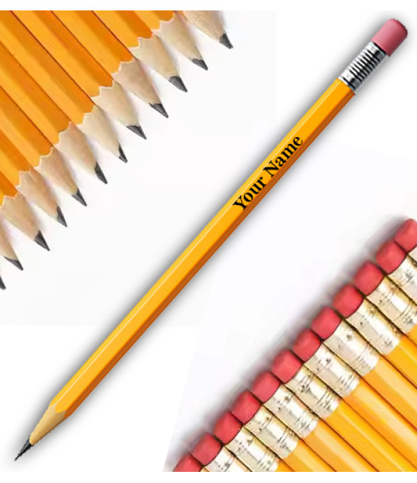 A 10 Pieces Different Customized Name On Pencils Set. Personalized Gift For Kids Birthday And Return,.Exam Gifts, (10 Pics) name on pen for gift,kids