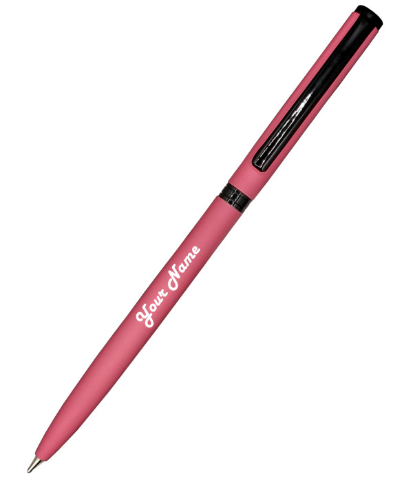 A Engraved Your Name on Pen Personalized Pen Saint Pinky Ball Pen with Gift Bag Customized For Men and Women | Lover | Weddings | Corporate | Employee Gifting | valentine day