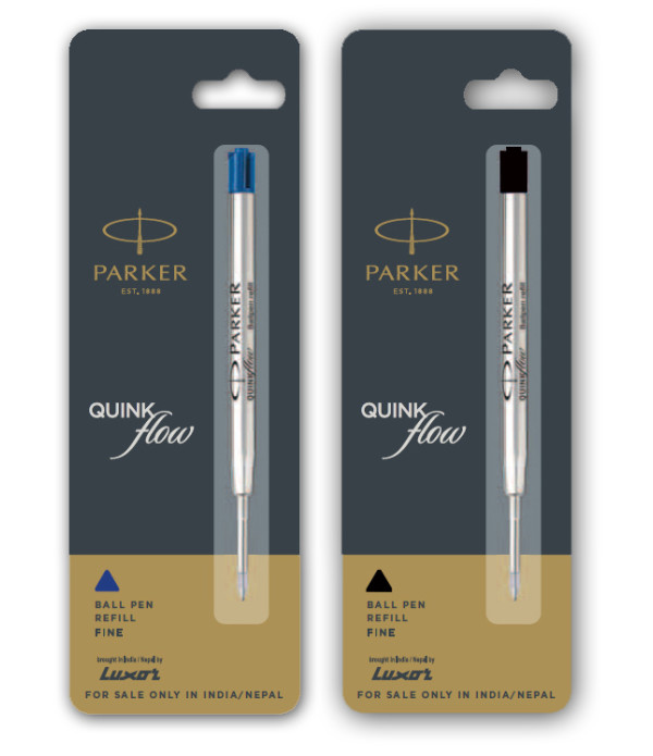 Parker Quink Flow Blue and Black Refills