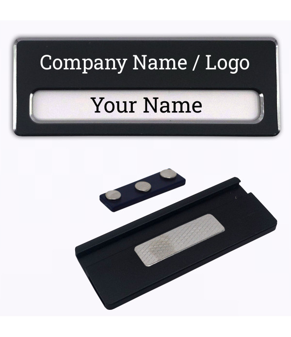 Black Colour Metal Custom Engraved Flexi...