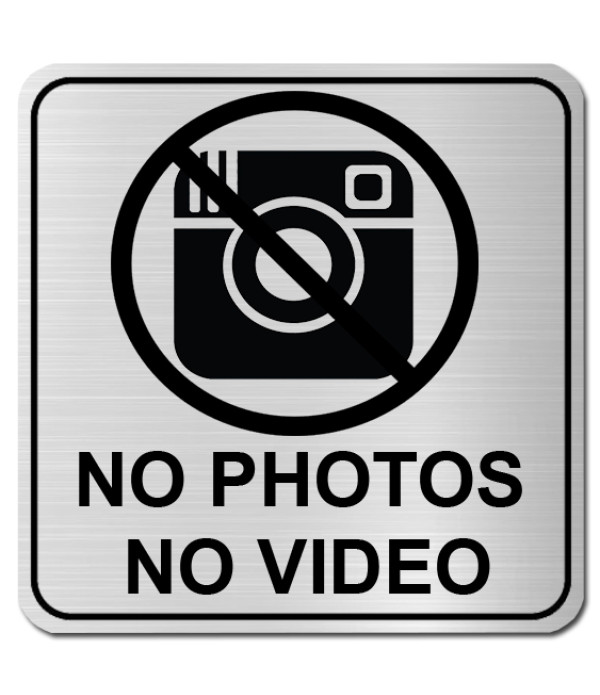 KlowAge No Photo No Video Self-Adhesive ...